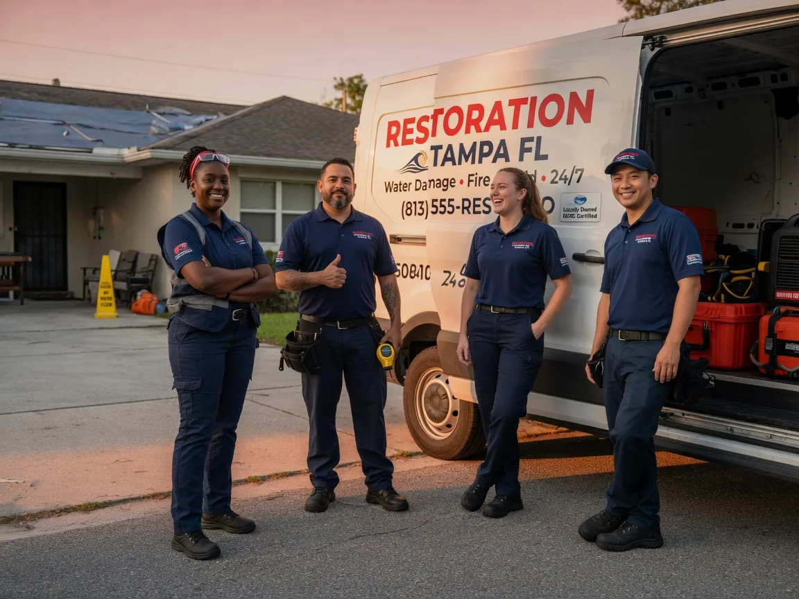 Water Damage Restoration company in Hudson, IA